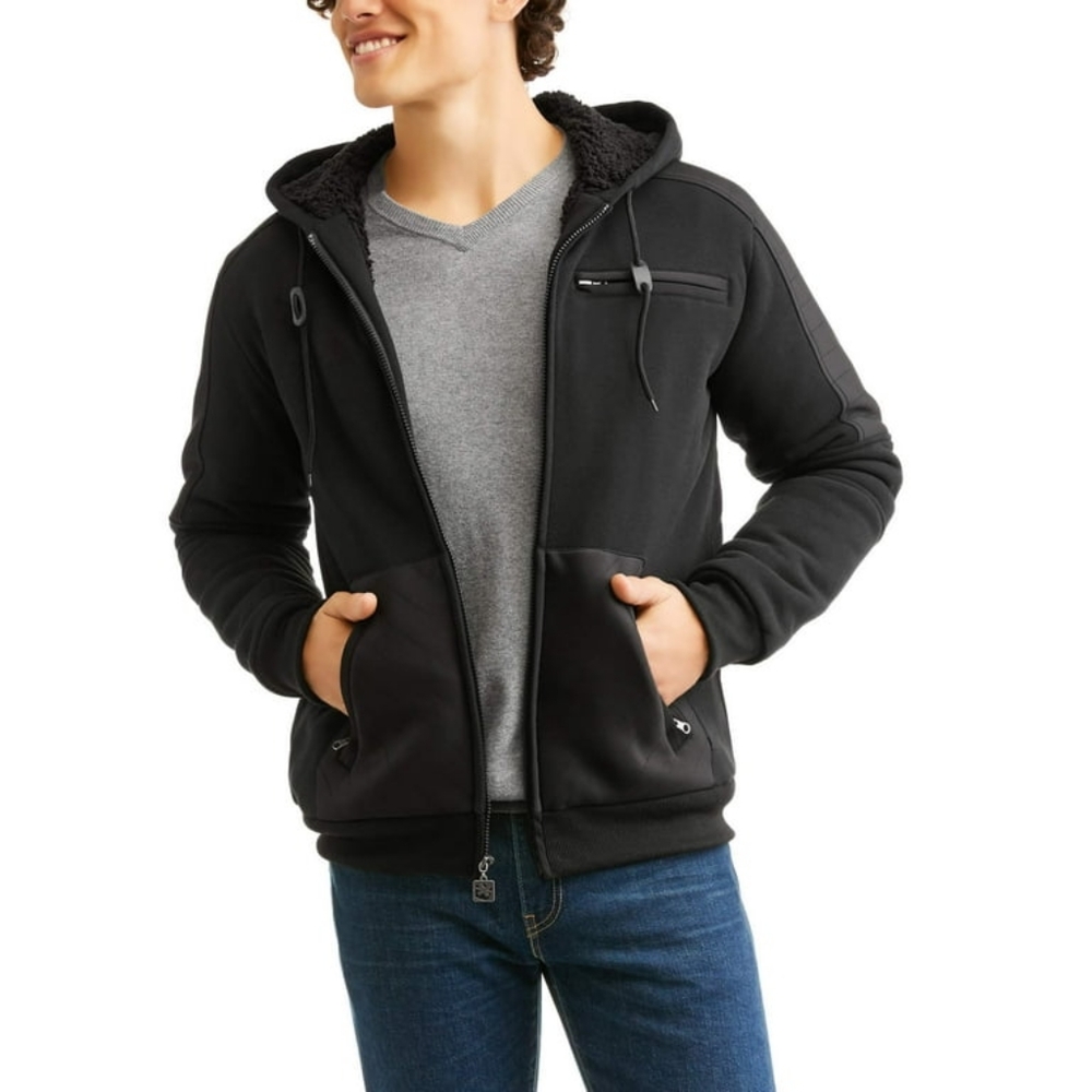 Blue Gear Sherpa Lined Fleece With Neopr-Camo